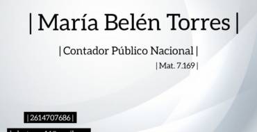 CONTADORA BELÉN TORRES