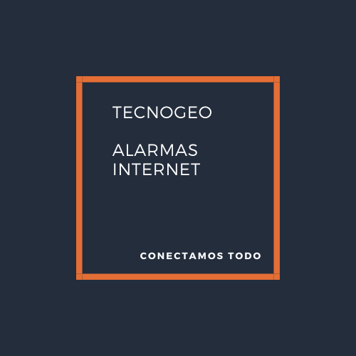 Logotipo Bordeado Internet Negro y Naranja