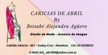 Caricias de Abril by Betsabé Alejandra Aguero