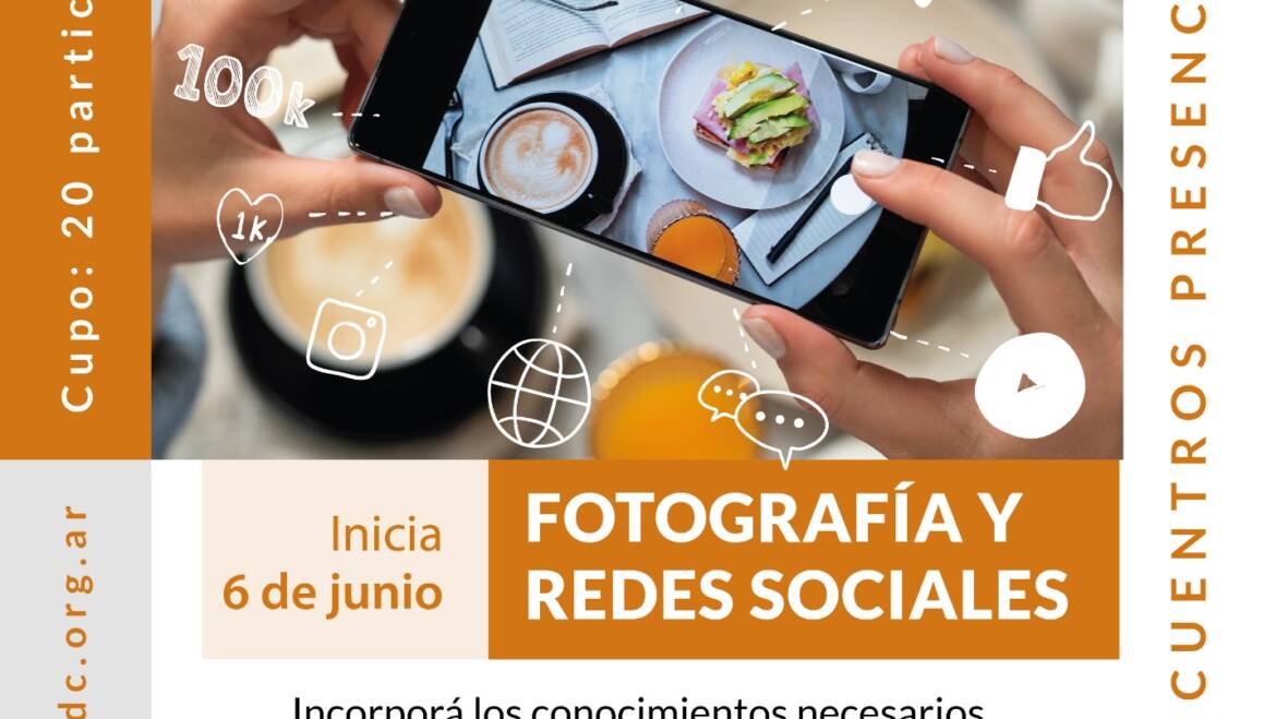 El IDC brindará charla taller sobre fotografía y redes sociales para comerciantes 